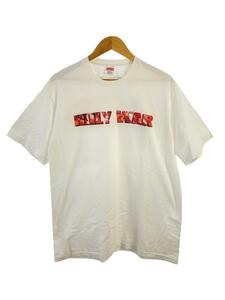 Supreme◆23AW/Holy War Tee/L/コットン/WHT/プリント