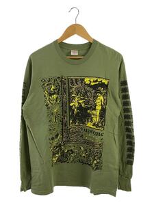 Supreme◆24SS/Saint Sebastian L/S Tee/M/コットン/GRN