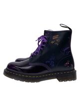 Dr.Martens◆レースアップブーツ/UK6/BLK/1460/BT21/8ホールブーツ_画像1