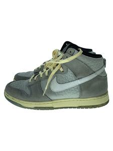 NIKE◆DUNK HIGH PRM_ダンク ハイ プレミアム/27.5cm/GRY