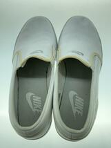 NIKE◆WMNS TOKI SLIP CANVAS/ウィメンズトキスリップキャンバス/ホワイト/724770-100/27_画像3