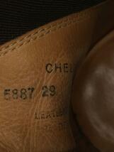 CROCKETT&JONES◆サイドゴアブーツ/UK8/BRW/スウェード/CHELSEA_画像5