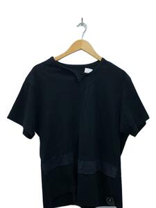 Ground Y◆Tシャツ/1/コットン/黒/GW-T24-040/使用感有