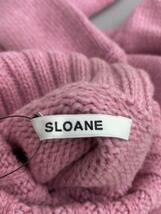 SLOANE◆セーター(厚手)/2/-/PNK/無地/SL3W-063_画像3