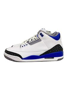 NIKE◆AIR JORDAN 3 RETRO_エアジョーダン 3 レトロ/26cm/WHT