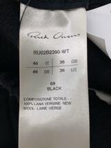 Rick Owens◆毛玉/ホツレ有/ボトム/-/ウール/BLK/ru02b2390-wt/リックオウエンス//_画像4