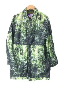 THE NORTH FACE PURPLE LABEL◆FOREST PRINT MOUNTAIN WIND COAT/L/ポリエステル/GRN/総柄//