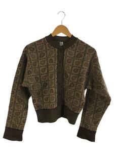 mame kurogouchi◆Paisley Jacquard Knitted Cardiganカーディガン(薄手)/2/-/BRW//