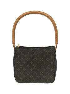 LOUIS VUITTON◆ルーピングMM_モノグラム_BRW/PVC/BRW//