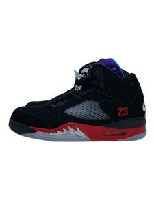 NIKE◆AIR JORDAN 5 RETRO_エアジョーダン 5 レトロ/27cm/BLK