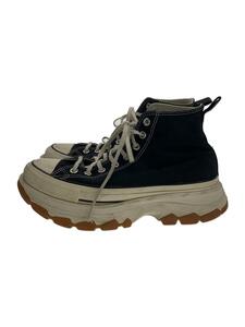 CONVERSE◆ハイカットスニーカー/27cm/BLK/キャンバス/1SD036