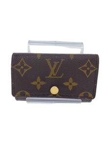 LOUIS VUITTON◆ミュルティクレ6_モノグラム・キャンバス_BRW_ローズバレリーヌ/キャンバス/BRW/レディース