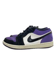 NIKE◆AIR JORDAN 1 LOW/エアジョーダンロー/ホワイト/553558-125/28cm/WHT