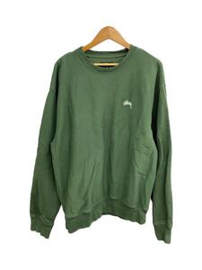 STUSSY◆スウェット/XL/コットン/GRN/118480