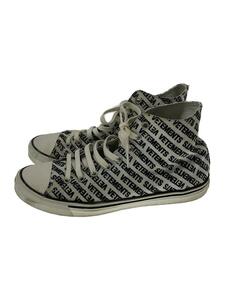 VETEMENTS◆18ss/printed canvas high-top/ハイカットスニーカー/43/WHT/キャンバス