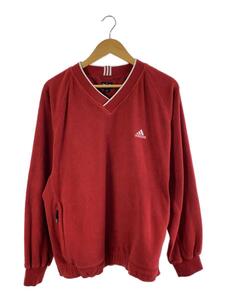 adidas◆ジップパーカー/-/-/RED/無地/CE1550 AWV002