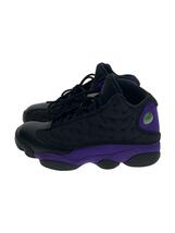 NIKE◆AIR JORDAN 13_エア ジョーダン 13/27.5cm/BLK/ブラック/黒/Court Purple_画像1