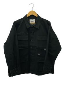 WTAPS◆ジャケット/2/コットン/BLK/無地/212wvdt-shm02