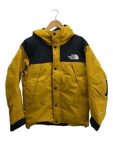 THE NORTH FACE◆MOUNTAIN DOWN JACKET_マウンテンダウンジャケット/XL/ナイロン/YLW