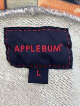 APPLEBUM◆ジップパーカー/L/コットン/GRY_画像3