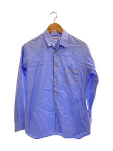 COMME des GARCONS SHIRT◆長袖シャツ/S/コットン/BLU/CDGS2PL