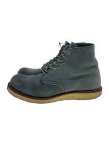 RED WING◆レースアップブーツ/25cm/GRY