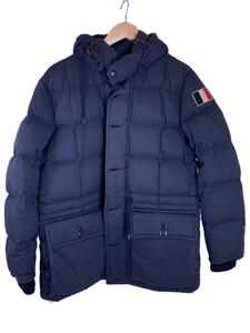 MONCLER◆ダウンジャケット/2/コットン/NVY/フランスワッペン