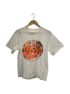 ELECTRIC COTTAGE◆90s/地球T/Tシャツ/-/コットン/ホワイト/藤原ヒロシ