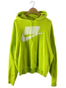 NIKE◆パーカー/L/コットン/GRN/プリント/AR4855-389