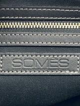 SOMES SADDLE◆ショルダーバッグ/牛革/BLK/無地_画像5