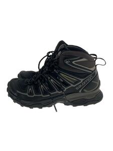 salomon◆ハイカットスニーカー/25.5cm/ブラック/370770/X ULTRA MID 2/トレッキングシューズ