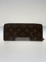 LOUIS VUITTON◆ポルト・フォイユ・クレマンス_モノグラム・キャンバス_BRW_フューシャ/PVC/BRW/レディース_画像2