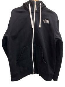 THE NORTH FACE◆REARVIEW FULLZIP HOODIE_リアビューフルジップフーディ/M/コットン/BLK