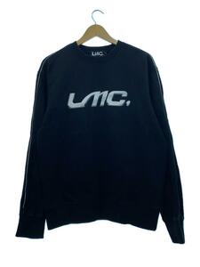 LMC◆スウェット/S/コットン/BLK/両面プリント