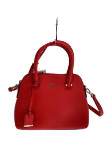 kate spade new york◆ショルダーバッグ/PVC/RED