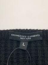 Engineered Garments◆セーター(厚手)/L/ウール/BLK/無地_画像3