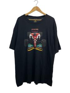 HUF◆F1 S/S WASHED TEE/Tシャツ/XL/コットン/BLK/プリント/TS02163