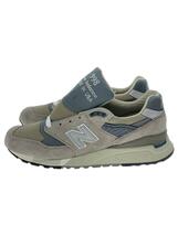 NEW BALANCE◆ローカットスニーカー/27cm/GRY/スウェード/U998GR_画像1