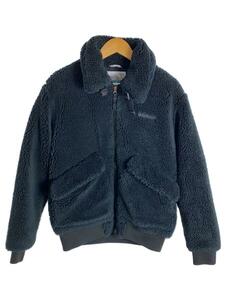 Columbia◆CLARKE DOME JACKET_クラークドームジャケット/L/ポリエステル/BLK/無地