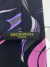 EMILIO PUCCI◆ネクタイ/シルク/PUP/メンズ_画像3