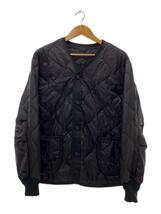 ALPHA INDUSTRIES◆ジャケット/フィールドジャケット/-/ナイロン/BLK/無地/M-65/ライナーのみ_画像1