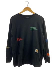 Carhartt◆長袖Tシャツ/XS/コットン/BLK/HMAB005F18719057