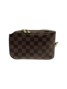 LOUIS VUITTON◆ジェロニモス_ダミエ・エベヌ_BRW/PVC/BRW/N51994/CA0014