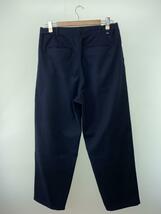 STUSSY◆Volume Pleated Trouser/ストレートパンツ/34/ポリエステル/NVY/116537//_画像2