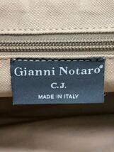 GIANNI NOTARO◆ハンドバッグ/レザー/BRW//_画像5