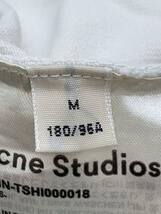 Acne Studios(Acne)◆Tシャツ/M/コットン/WHT/FN-MN-TSHI000018//_画像4