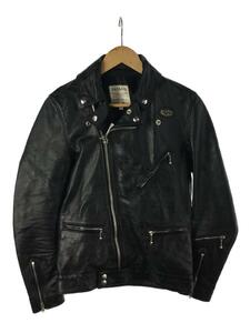 Lewis Leathers* double rider's jacket / horse leather / black //
