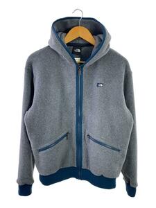 THE NORTH FACE◆ARMADILLA FULLZIP HOODIE_アルマディラフルジップフーディ/L/ポリエステル/GRY///