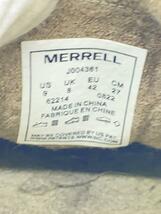 MERRELL◆HUT MOC 2 WOOL SLIDE/シューズ/27cm/BEG/J004361_画像5