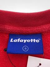 Lafayette◆スウェット/S/コットン/RED/ss3000p_画像3